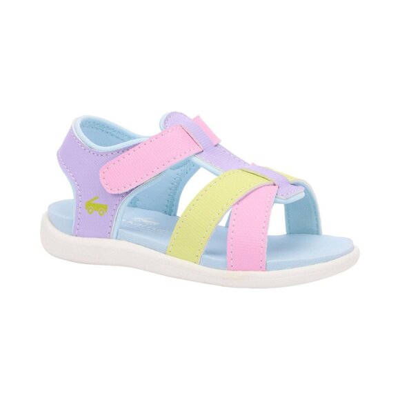 NWT See Kai Run Basics Girls Toddler Shayna Sandals 89516678 Multicolor White 6T - Picture 1 of 11